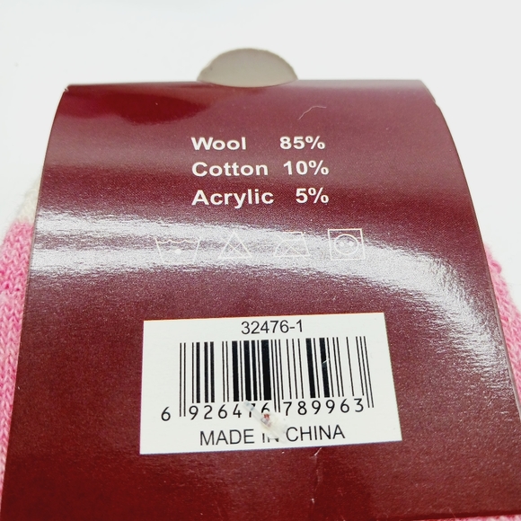 12 Lamb Wool Crew 'Valentines Day Heart' Winter Boot Socks Size 9-11… - Picture 10 of 14